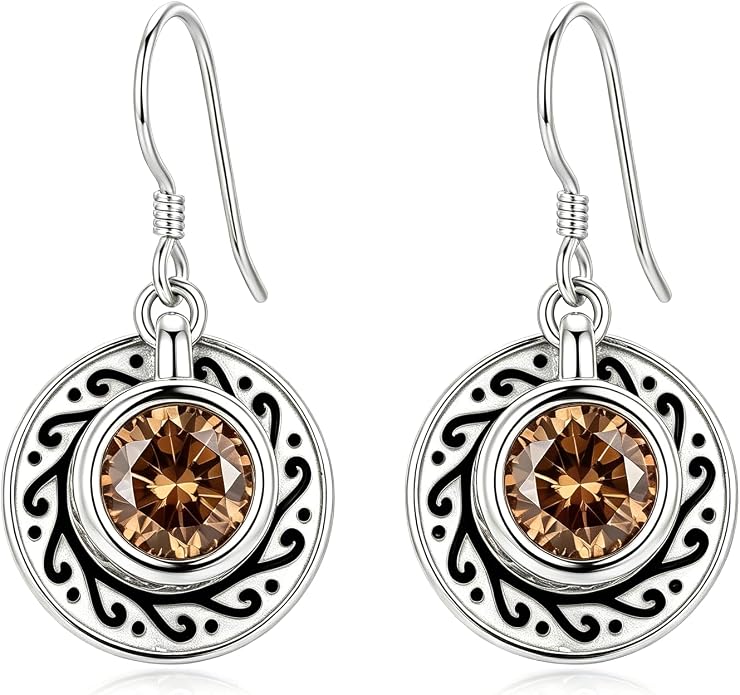 Teacup/Claddagh/Lilith/Book Cat/Star/French Horn/Horse Shoe/Filigree dangle earrings Cute Earrings Jewelry for Women