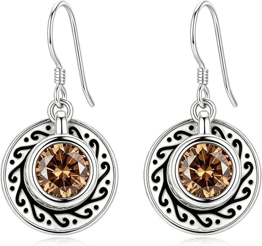 Teacup/Claddagh/Lilith/Book Cat/Star/French Horn/Horse Shoe/Filigree dangle earrings Cute Earrings Jewelry for Women