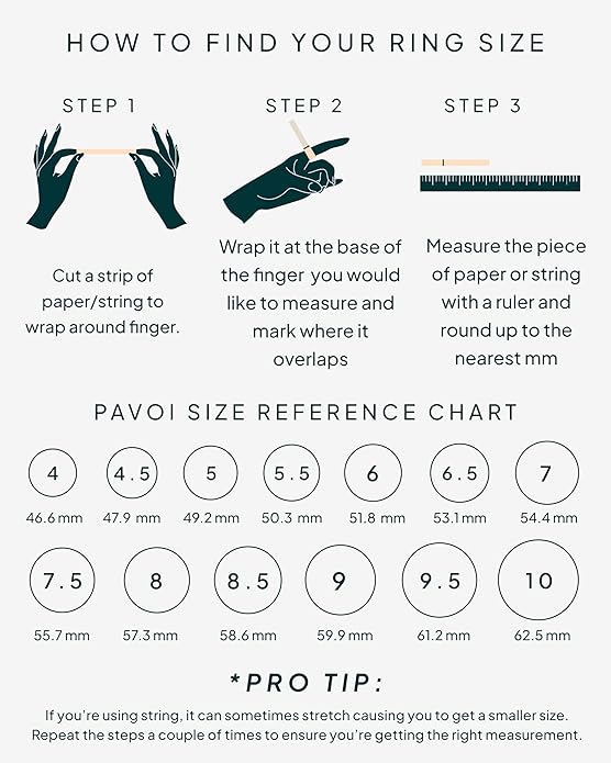 PAVOI Gold Plated Solid 925 Sterling Silver CZ Simulated Diamond Stackable Ring Eternity Bands for Women