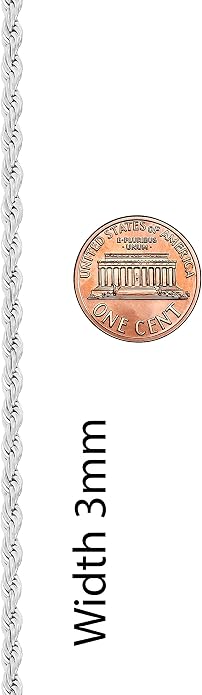 LIFETIME JEWELRY Womens Gold Anklet 3mm Rope Chain Ankle Bracelet 24k Real Gold Plated