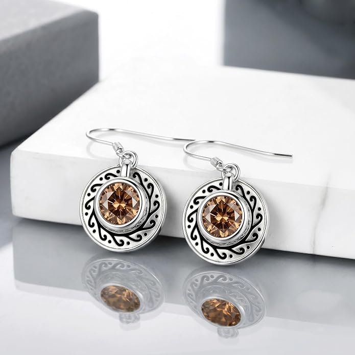 Teacup/Claddagh/Lilith/Book Cat/Star/French Horn/Horse Shoe/Filigree dangle earrings Cute Earrings Jewelry for Women