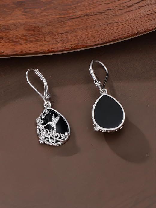 Dorunmo 925 Sterling Silver Western Dangle Earrings for Women Bohemian Earrings Hypoallergenic Christmas Jewelry Gifts for Women
