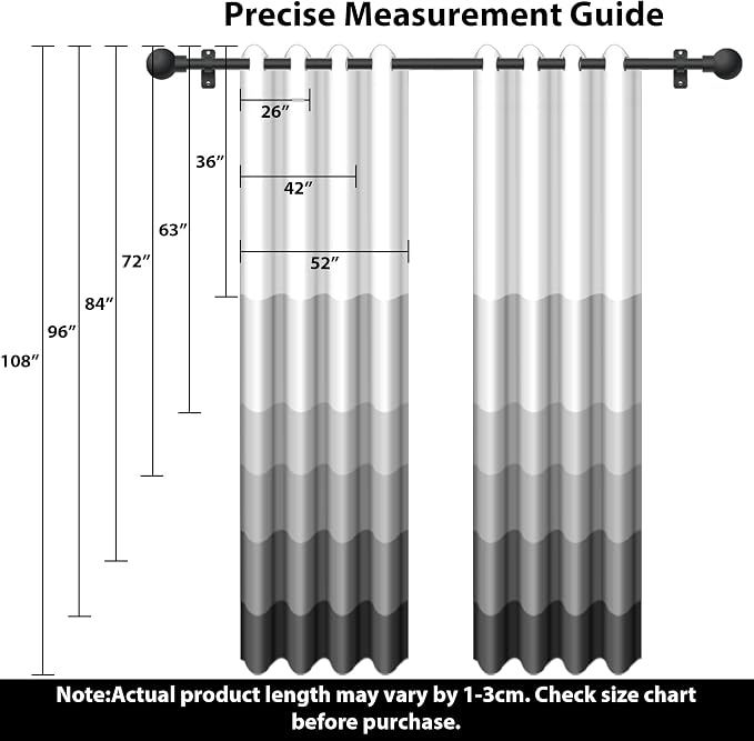 Asuexpect Rust Curtains 2 Panels Abstract Curtain Room Darkening Grommet Window Drapes Modern Decorative Window Treatments for Bedroom Living Room, 52x72 Inches