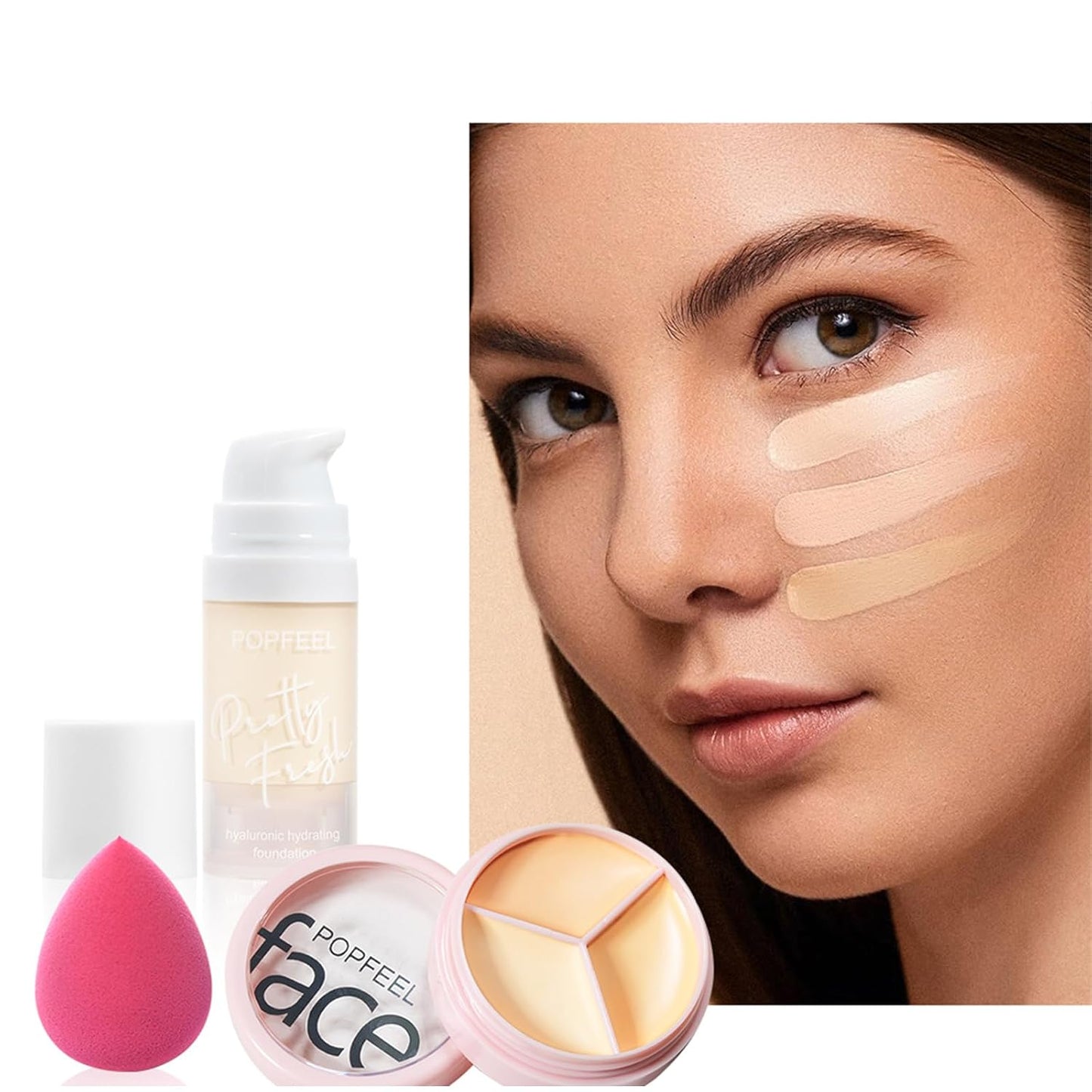 Makeup Kit for Teenager Girls, Full Cosmetics Makeup Kit for Girls 10-12 with Eyeshadow, Lipstick, Concealer, Lipgloss, Mascara, Makeup Brush etc, Cosmetics Gift Sets for Women, Teenage