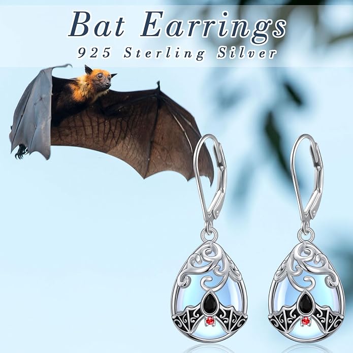 925 Sterling Silver Filigree Dangle Drop Earrings Daisy/Lotus/Rose Flower/Moonstone Leverback Teardrop Earrings for Women Infinity Celtic Knot Daisy Lotus Jewelry for Mothers Day