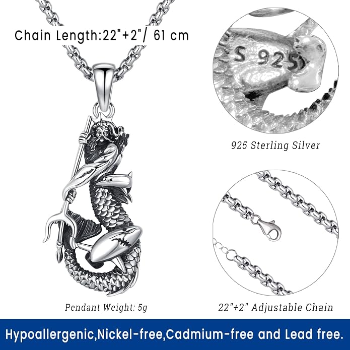 Witchy Jewelry for Women Men Nudo De Bruja Plata 925 Original Witches Knot Necklace Tetragrammaton Hecate Necklace Lilith Necklace Pentagram Necklace Cat Necklace Triple Moon Goddess Pendant Necklace