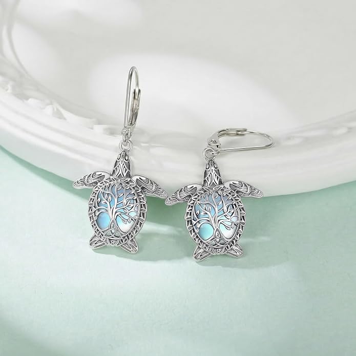 Butterfly/Paw Print/Highland Cow/Cat/Dog/Hummingbird/Dragonfly Earrings 925 Sterling Silver Animal Hypoallergenic Drop Dangle Earrings Animal Valentine's Day Jewelry for Women