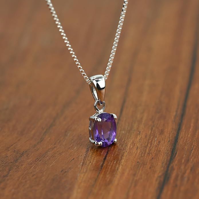 Birthstone Necklaces for Women Fine Jewelry Sterling Silver Dainty Infinity Pendant Anniversary Birthday Gifts for Her Wife Mom Lady Daughter, Chain 18"