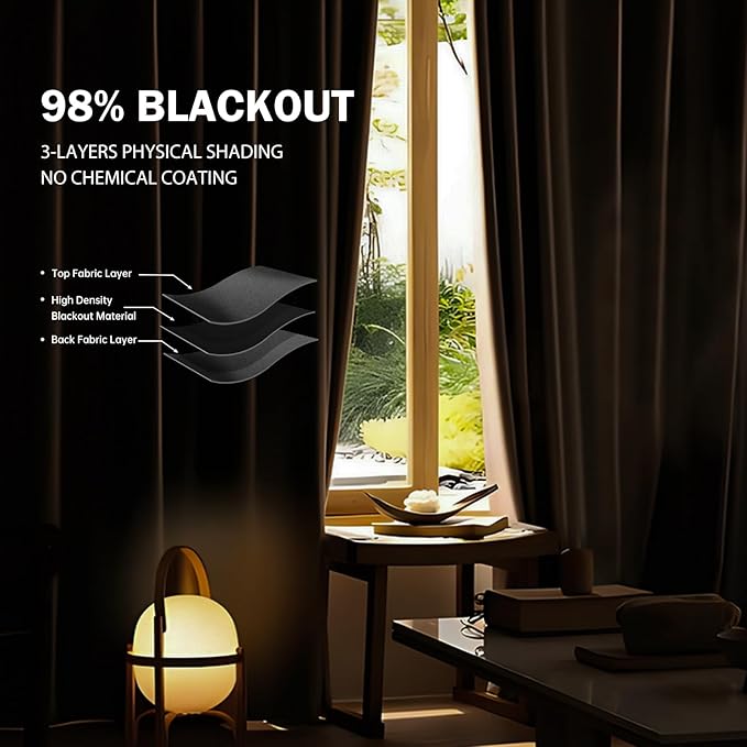 Room Divider Ceiling Mounted Curtains Track Sets Extra Wide Blackout Curtain Flexible Tracks for Bedroom Privacy Partition Separator, 1 Panel Grey Drape and White Rail, W15 x H8ft