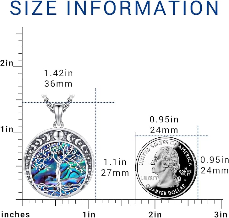 Witchy Jewelry for Women Men Nudo De Bruja Plata 925 Original Witches Knot Necklace Tetragrammaton Hecate Necklace Lilith Necklace Pentagram Necklace Cat Necklace Triple Moon Goddess Pendant Necklace