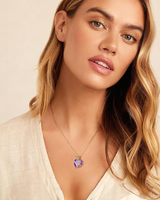 Anniversary Birthday Gifts for Women - Heart Birthstone Necklace: 925 Sterling Silver Rose/White/Yellow Gold Pendant Necklaces Gold Jewelry Gift for Wife Girlfriend Mom Daughter Grandma