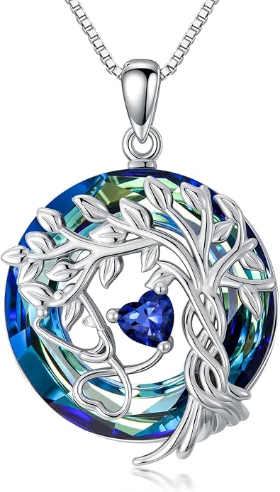 Birthstone Veterinary Stethoscope Necklace 925 Sterling Silver Nurse Vet Pendant with Dog Paw Nurse Jewelry Gifts for Veterinarian Nurse Women Veterinarian Gifts