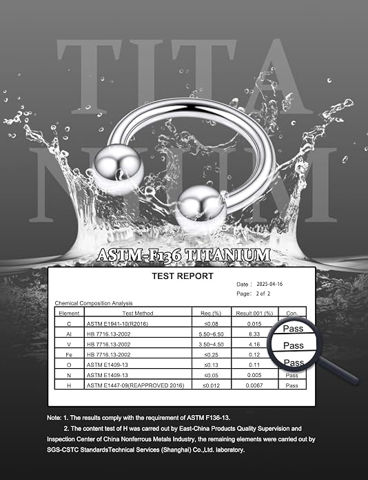 20G 18G 16G 14G 12G 8G 6G 4G 2G ASTM F136 Titanium Internal Thread Horseshoe Septum Ring Jewelry Circular Barbell Helix Snug Tragus Rook Daith Cartilage Earring Lip Ring Piercing Jewelry