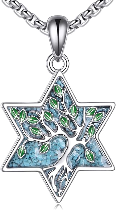 ONEFINITY Tree of Life Necklace 925 Sterling Silver Abalone Shell Celtic Knot Pendant Necklace for Women Jewelry