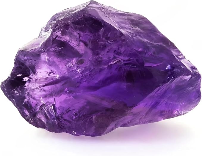Large 1.25-2.0” Natural Amethyst Raw Crystals Stones for Meditation, Chakra, Reiki, Crystal Grid, Energy Work, Wire Wrapping, Tumbling & Spiritual Home Decor