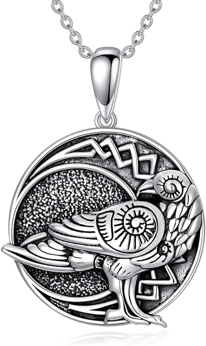 Valknut Viking Necklace 925 Sterling Silver Odin Knot Pendant Necklace Celtic Nordic Pagan Jewelry Gifts for Men Women 18+2"