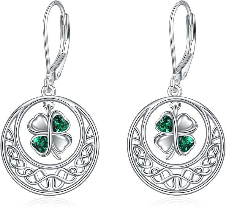 VONALA Flower Earrings for Women 925 Sterling Silver Rose/Lotus/Scottish Thistle/Tulip/Lilac/Mushroom/Pineapple Dangle Drop Earrings Flower Jewelry Gifts for Women Girls Birthday Gifts