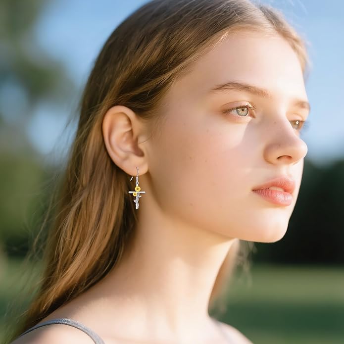 Dolphin/Teardrop/Filigree Earrings Earrings for Women Dangle Earrings 925 Sterling Silver Dangle Earrings Jewelry for Women
