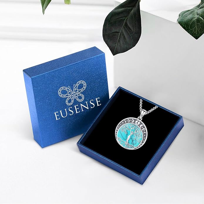 Witchy Jewelry for Women Men Nudo De Bruja Plata 925 Original Witches Knot Necklace Tetragrammaton Hecate Necklace Lilith Necklace Pentagram Necklace Cat Necklace Triple Moon Goddess Pendant Necklace