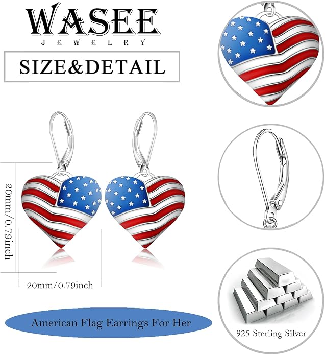 Black Cat/4th of July/Bat/Spider/Pumpkin/Wolf/Bunny/Sun and Moon/Turtle/Raven 925 Sterling Silver Leverback Dangle Earrings Moon Gothic Christmas Earrings Jewelry Gift for Women