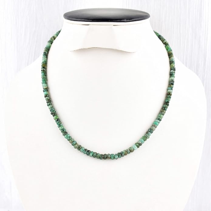 Natural Gemstone Dainty Pendant Necklace for Women Handmade Crystal Jewelry 925 Sterling Silver 18 Inch Chain Healing Chakra Christmas Birthday Gift for Her