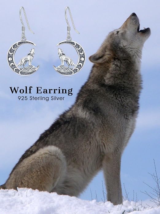 Animal/Leaf/Gothic Dangle Earrings 925 Sterling Silver Animal/Leaf/Gothic Dangle Drop Earrings Easter/Halloween/Christmas Jewelry Gifts for Women Her