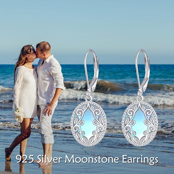 Teardrop Earrings Sterling Silver Filigree Irish Celtic Teardrop Drop Earrings Jewelry Gifts For Women