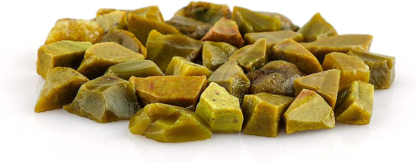 100cts, Wholesale Natural Raw Gemstones, Bulk Rough Stones Lot, Loose Crystal Supplies for Jewelry Making, Untreated Assorted Rough, Chakra Healing Crystals, Gem Collection