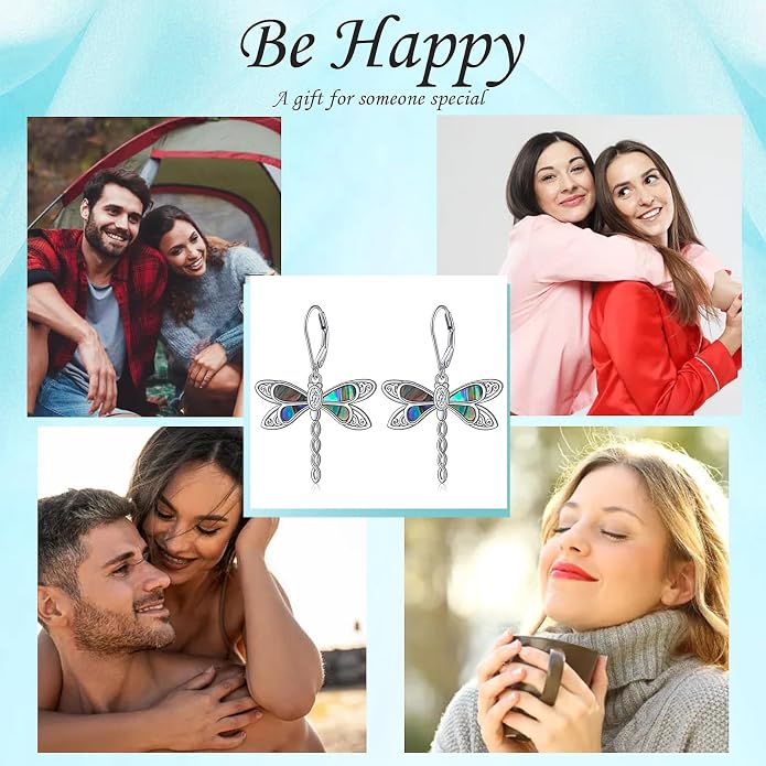 925 Sterling Silver Filigree Dangle Drop Earrings Daisy/Lotus/Rose Flower/Moonstone Leverback Teardrop Earrings for Women Infinity Celtic Knot Daisy Lotus Jewelry for Mothers Day