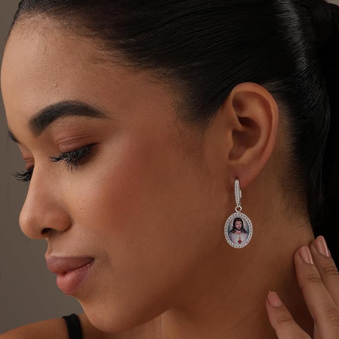 LeCalla Women's Drop & Dangle Earrings | 925 Sterling Silver Leverback Earrings | Lightweight Teardrop Lever Back Drop Dangle Earring for Women