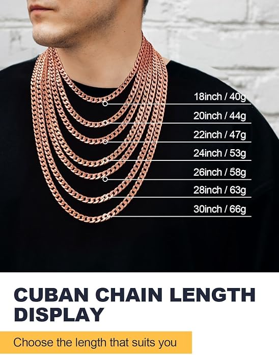 U7 Cuban Link Chain for Men Women Stainless Steel Curb Necklace, 7/9/12/15 MM Chunky Chain Silver/Gold/Black Mens Hip Hop Jewelry 18''-30''