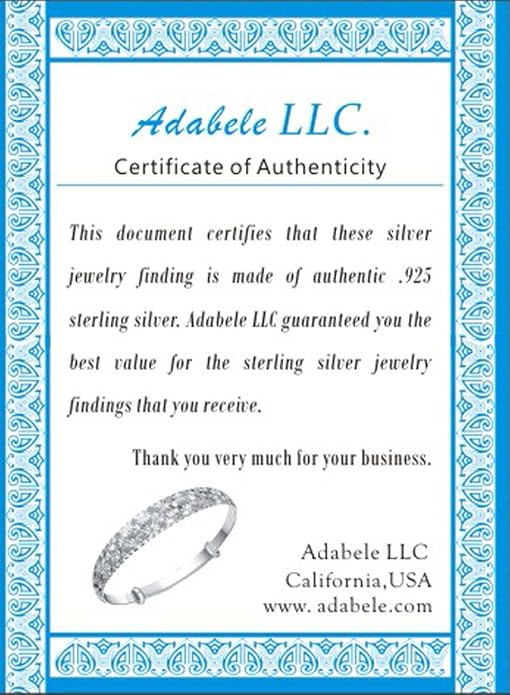 Adabele Solid Sterling Silver 18K White Gold Anklet 1mm Round Thin Dainty Snake Chain 9 10 11 Inch Hypoallergenic Nickel Free Tarnish Resistant Women Jewelry