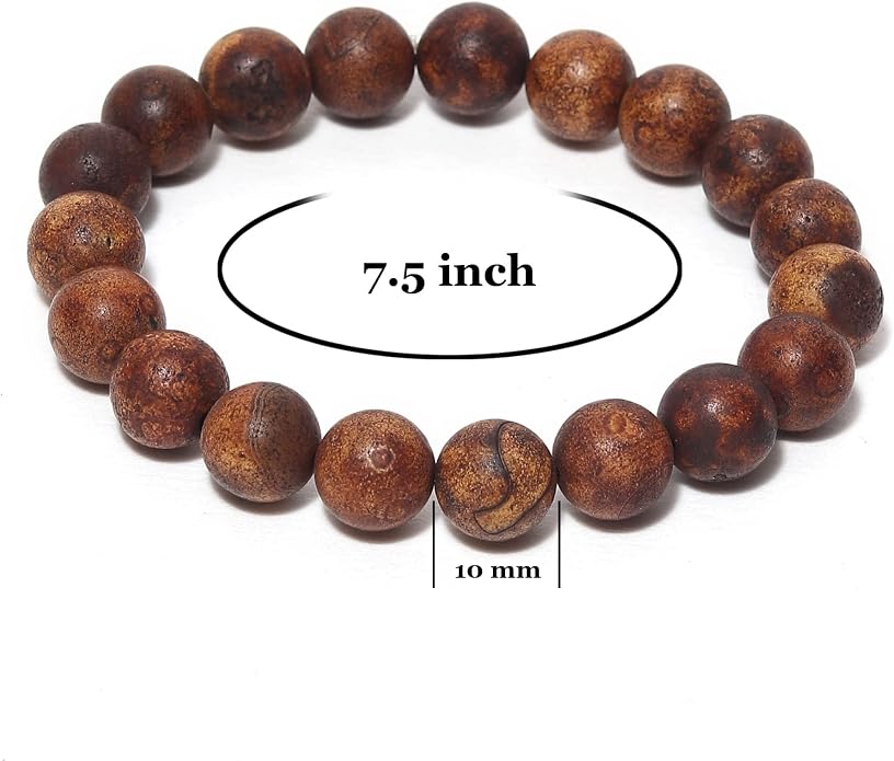 Arihant Gems And Jewels Reiki/Yoga Healing Crystal Stretchable Bracelet,100% Natural And Certified, Astrological Gemstone, Unisex Both For Men & Women - (8 Mm)