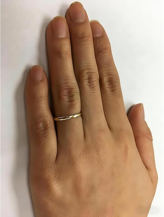 10k Light Comfort Fit Wedding Band