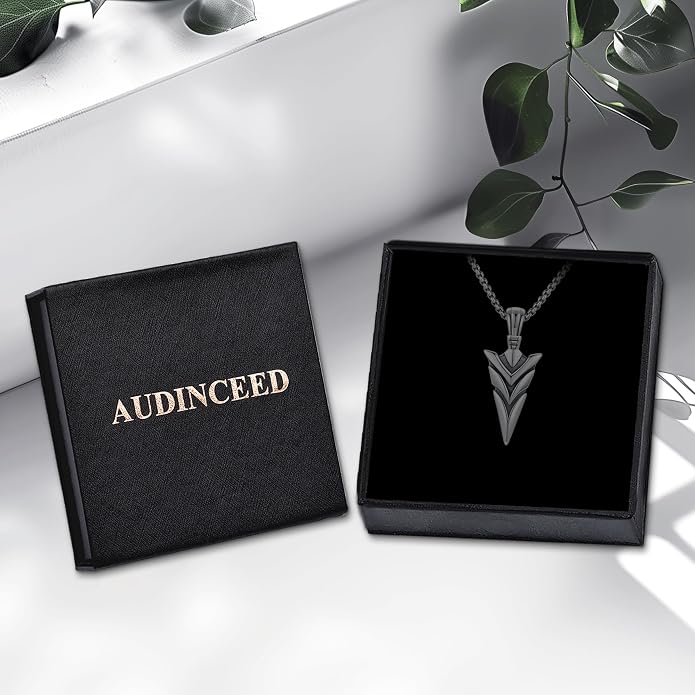 Thors Hammer Necklace/Viking Tree of Life/Valknut/Vegvisir/Triskelion/Sword/Spear Point Arrowhead/Urn Necklace for Ashes/Compass Necklace 925 Sterling Silver Amulet Jewelry for Men Women