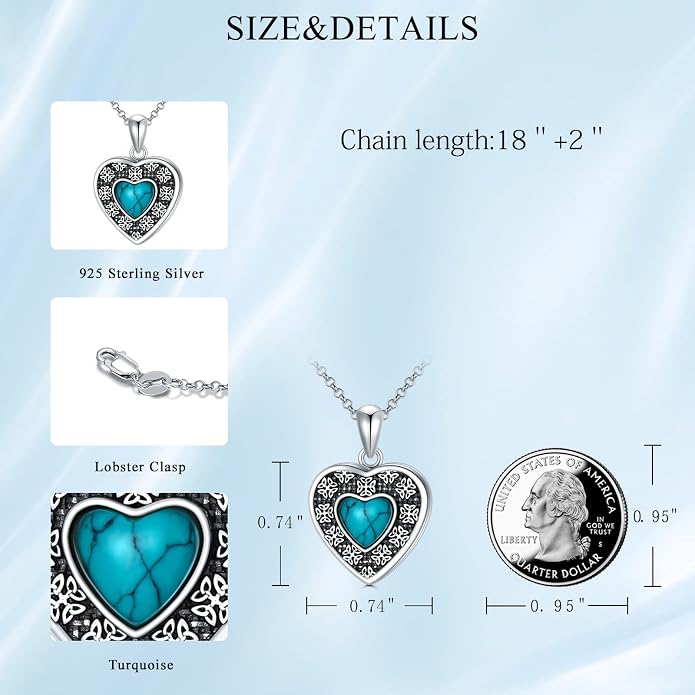 Dorunmo Personalized Locket Necklace 925 Sterling Silver that Holds Pictures Butterfly Birthstone Photo Heart Locket Custom Jewelry Congratulations New Beginnings New Job Gifts for Women