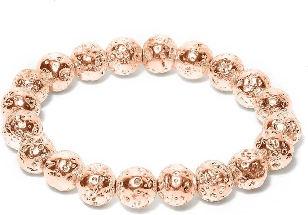 Arihant Gems And Jewels Reiki/Yoga Healing Crystal Stretchable Bracelet,100% Natural And Certified, Astrological Gemstone, Unisex Both For Men & Women - (8 Mm)