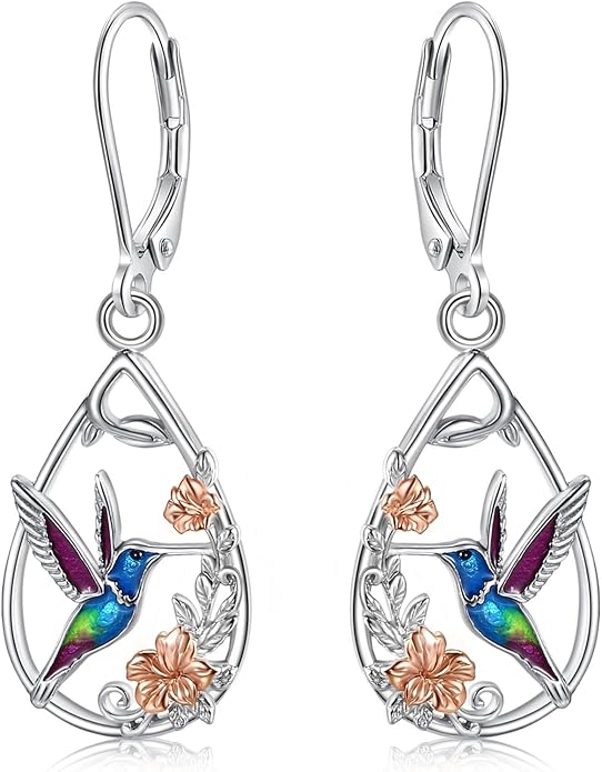Vito 925 Sterling Silver Teardrop Earrings for Women, Moonstone Turquoise Drop Dangle Earrings Cat Snake Turtle Tree of Life Leverback Earrings Boho Jewelry Gift for Mom Wife