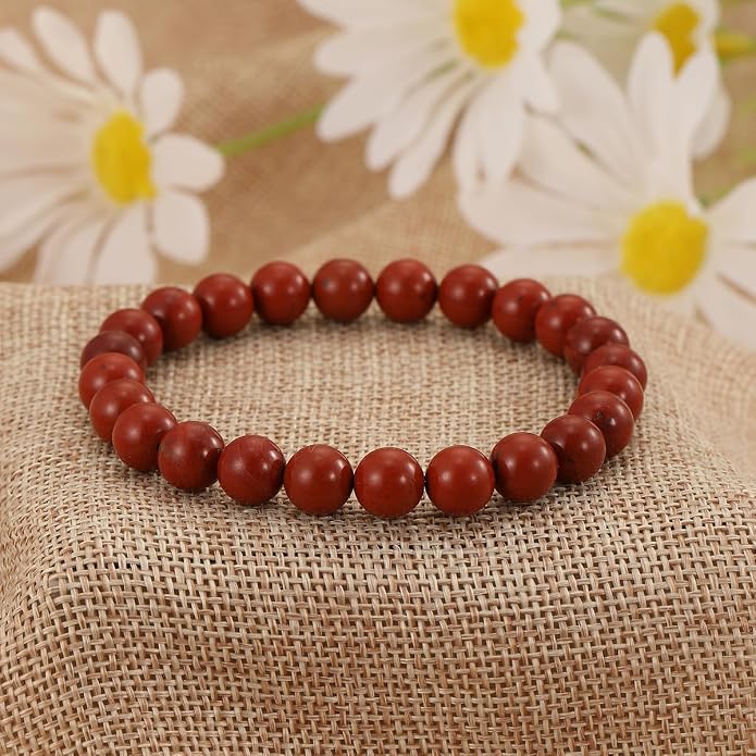 Crystal Vibe - Healing Crystal Bracelet for Women & Men | Natural Gemstone Bead Bracelet | Adjustable Handmade Energy Stone Bracelet | Bracelet for Meditation, Yoga & Daily Wear | Multiple Types