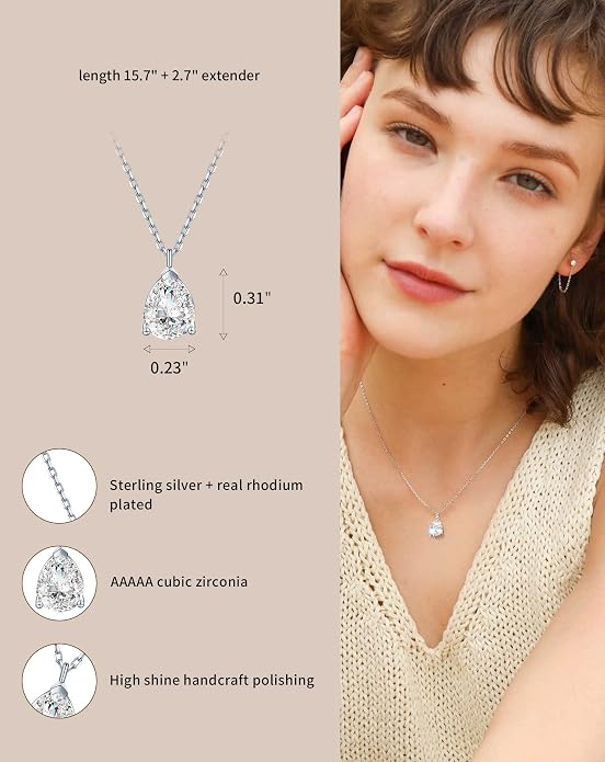S.Leaf 18K Gold Plated Cubic Zirconia Choker Necklace for Women 925 Sterling Silver Layered Coin Moon Star Heart Circle Crystal Lariat Pendant Necklaces Gifts for Women Trendy