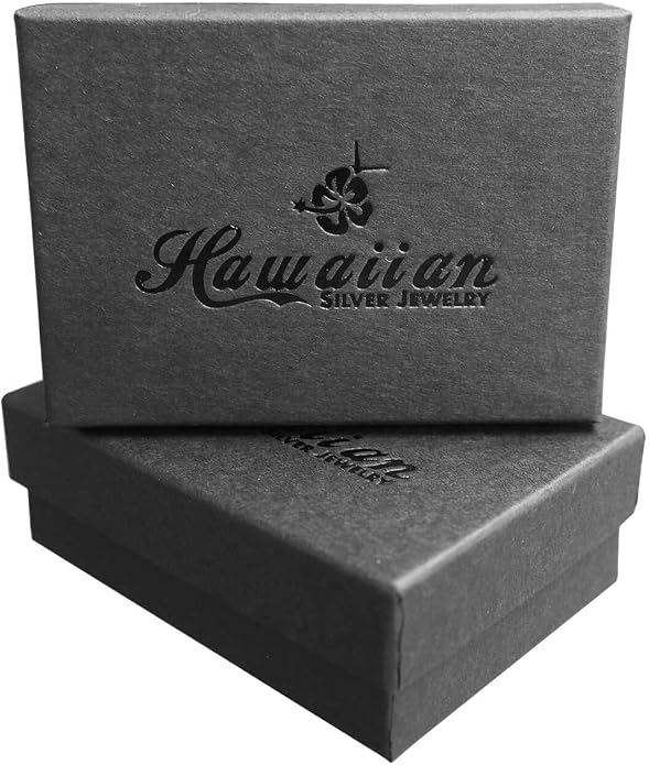 Hawaiian Silver Jewelry 1mm 925 Sterling Silver Box Chain, Thin Dainty Silver Box Chain Necklace for Women, Nickel-Free, Made in Italy