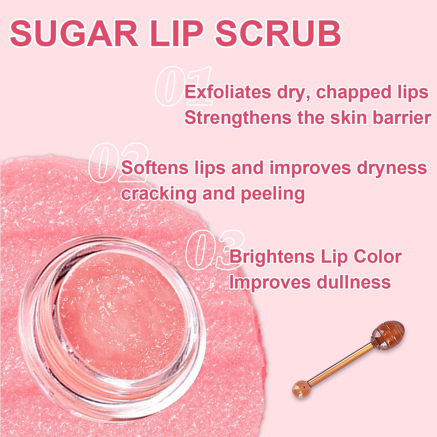 4 PCS Bee Lip Balm Lip Mask Honey Pot Lip Mask & Lip Scrub Set, Watermelon & Cherry & Coconut & Apple Lime Lip Mask Propolis Moisturizing Lip, Hydrating Prevention Dry and Cracked