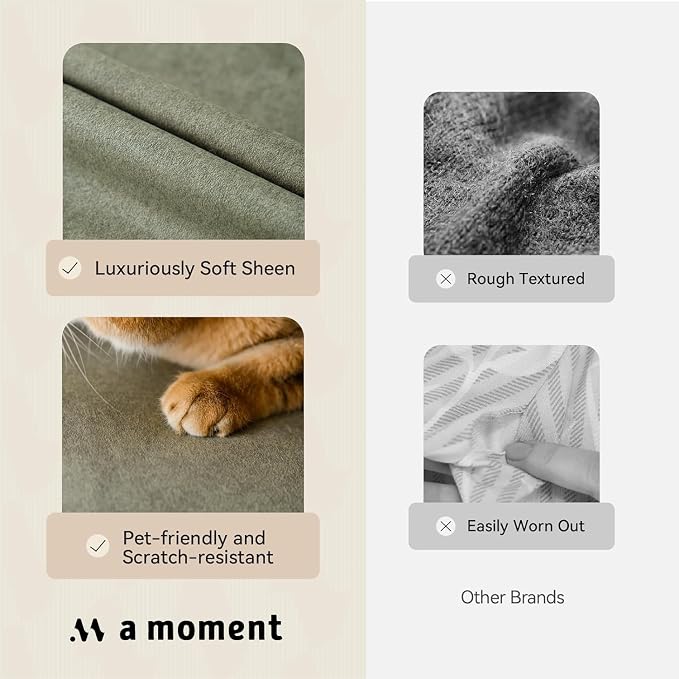 a moment Waterproof Throw Pillow Covers Set of 4,26x26 Inch Outdoor Stain Resistant Pet Friendly Pillowcases Cushion Covers for Patio Sofa and Living Room,Forest's Whimsy