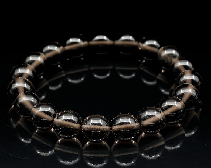 Natural Gemstone Beaded Stretch Bracelet for Men & Women | Handmade 8mm Stone Jewelry | Zodiac Chakra Elastic Bracelet | Meaningful Gift Collection