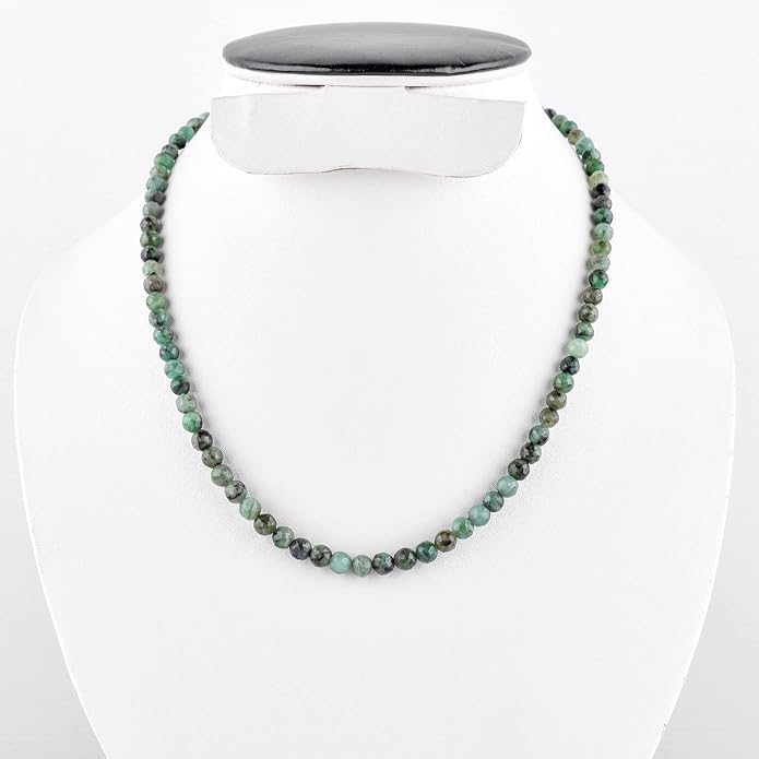 Natural Gemstone Dainty Pendant Necklace for Women Handmade Crystal Jewelry 925 Sterling Silver 18 Inch Chain Healing Chakra Christmas Birthday Gift for Her