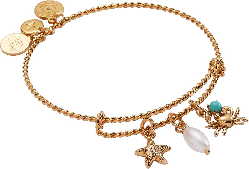 Alex and Ani Seaside Charm Bangle