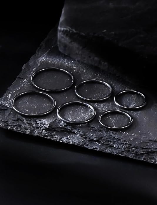 20G 18G 16G 14G 12G 10G 8G 6G 4G 2G Nose Rings Hoops 316l Surgical Steel Clicker Septum Lip Ring Tragus Helix Daith Rook Conch Snug Cartilage Lobe Earrings Hoop Piercing Jewelry For Women Men