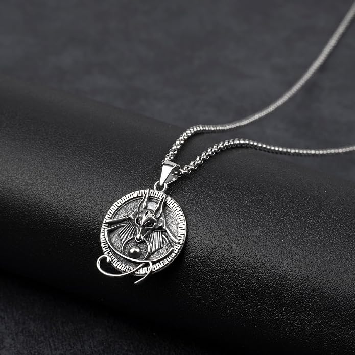 Tetragrammaton/Thors Hammer/Viking Axe/Jewish/Yahweh Necklace for Men 925 Sterling Silver Viking Norse Pagan Jewelry Gifts for Women