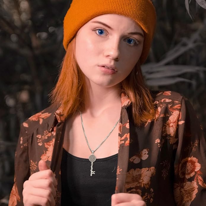 Witchy Jewelry for Women Men Nudo De Bruja Plata 925 Original Witches Knot Necklace Tetragrammaton Hecate Necklace Lilith Necklace Pentagram Necklace Cat Necklace Triple Moon Goddess Pendant Necklace
