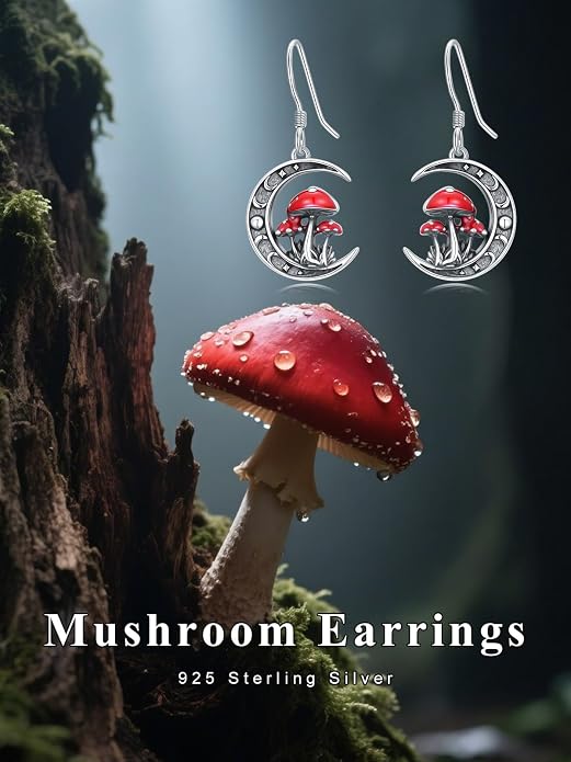Animal/Leaf/Gothic Dangle Earrings 925 Sterling Silver Animal/Leaf/Gothic Dangle Drop Earrings Easter/Halloween/Christmas Jewelry Gifts for Women Her